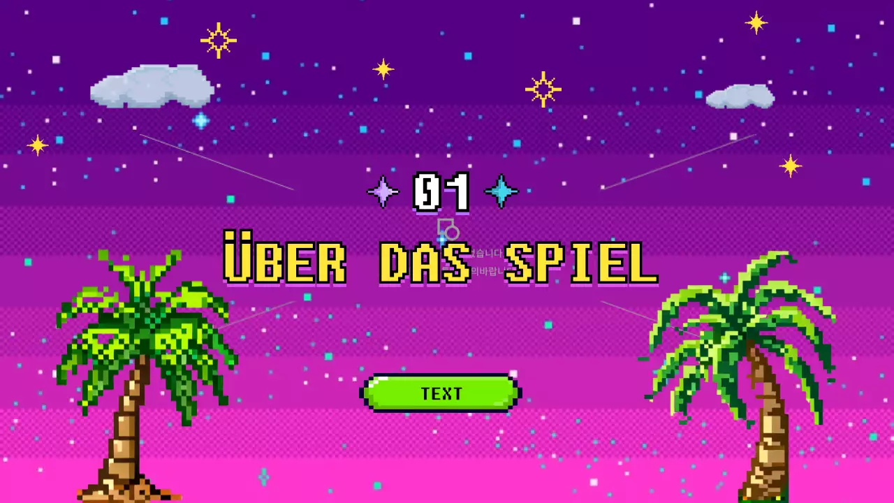 Lila und rosa kybernetische Spielförderung