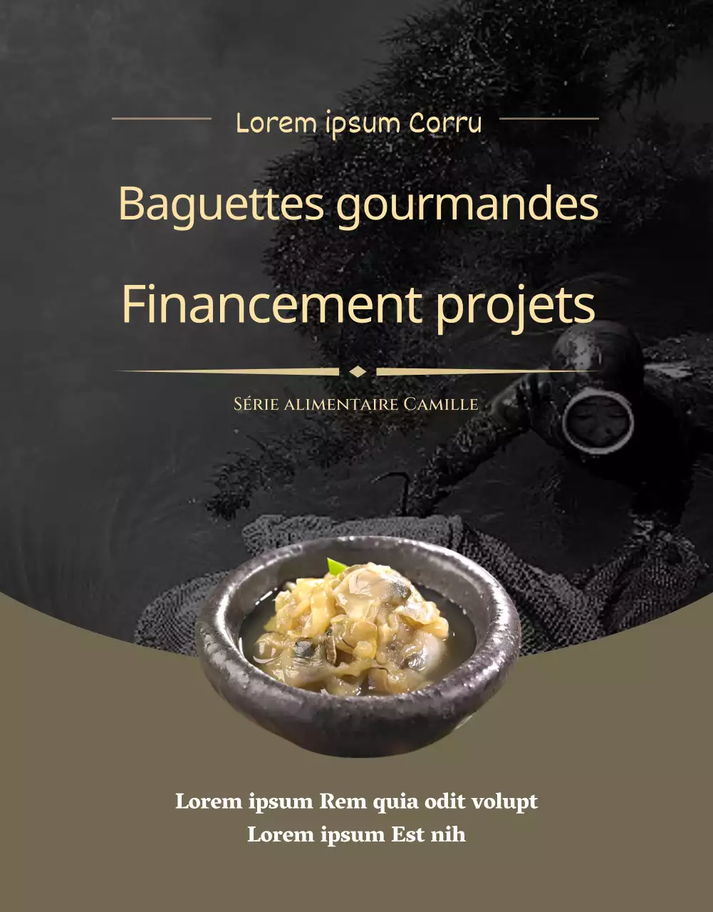 Un Jeju jjigal fundo de classe, propre, en noir et blanc (page de détail)