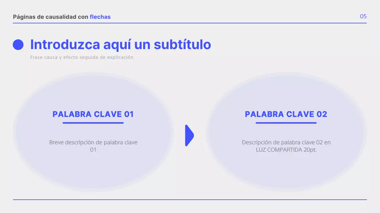 Informe de diseño empresarial sencillo en azul y blanco