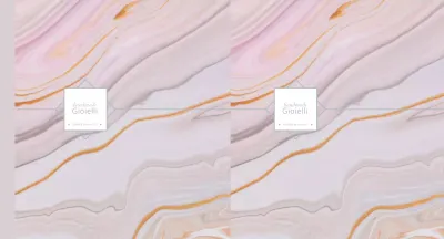 Gioielleria con motivo a marmi moderni grigi