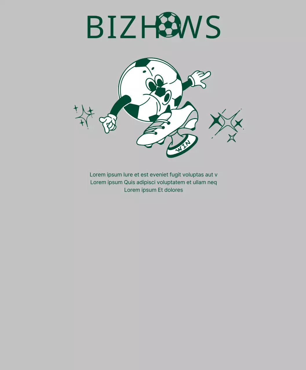 T-shirt pour votre club de football préféré où le personnage du footballeur voit le trophée.