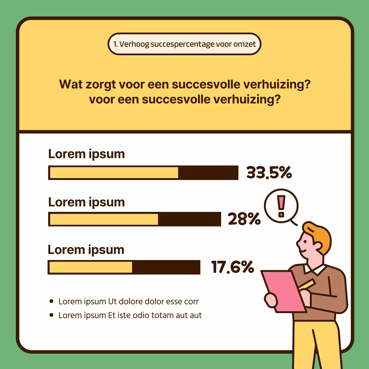 Schattige illustraties in pastelkleuren Hoe je succesvol van baan kunt veranderen