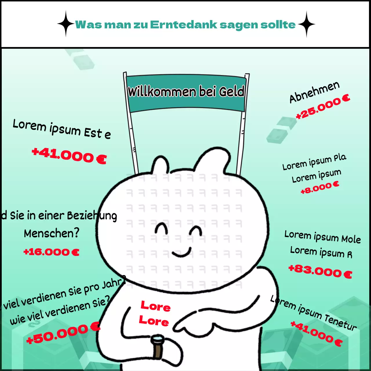 Was man zu Chuseok, der mintfarbenen Flasche Wein, sagt