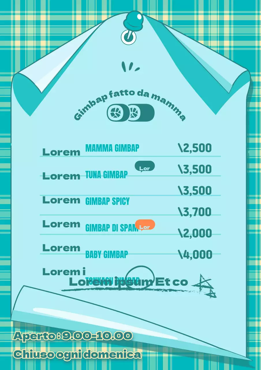 Promuovete il vostro menu bevande con simpatiche illustrazioni