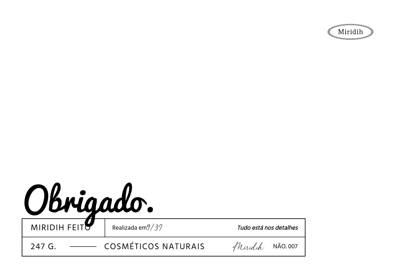 Envelopes de agradecimento com texto e linhas