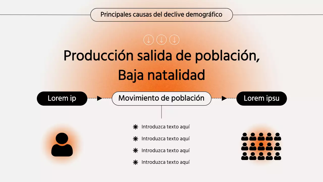 Presentación del seminario sobre el gradiente naranja