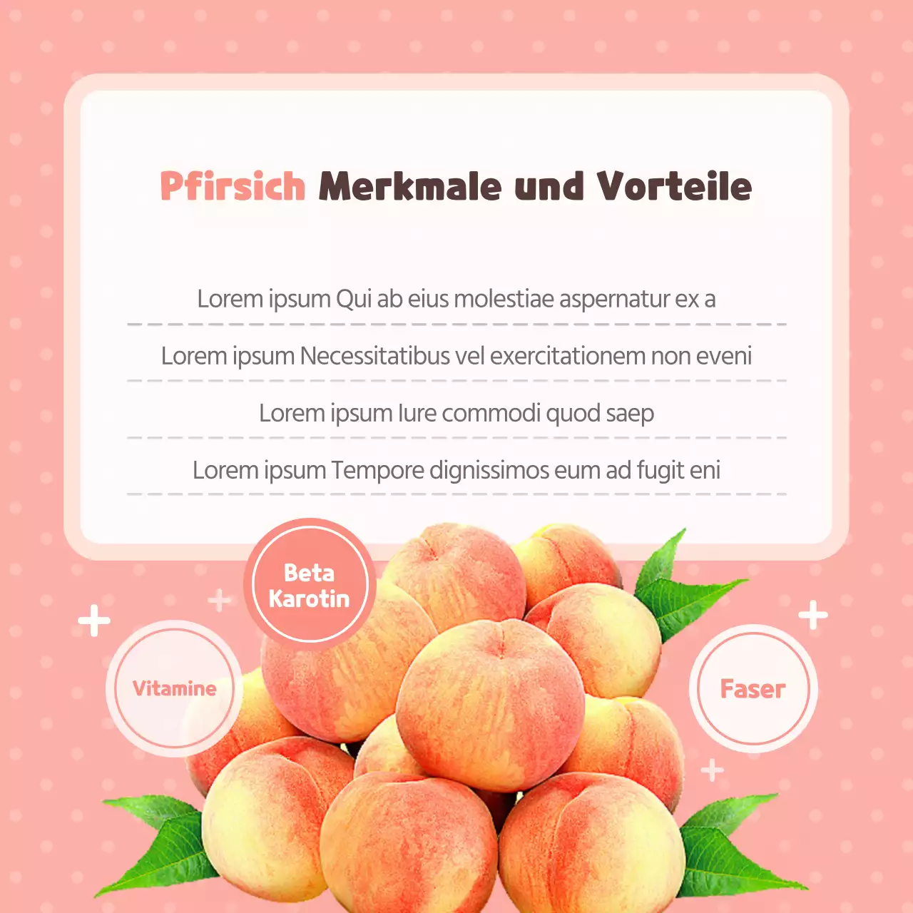 Tipps für die Auswahl rosa, schöner und leckerer Pfirsiche