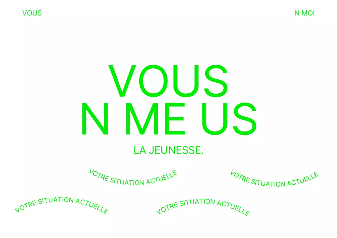 Objets personnels minimalistes et simples en chartreuse