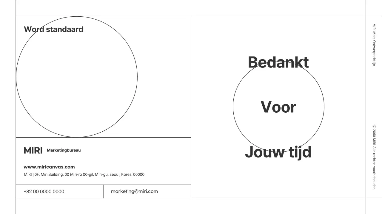 Richtlijnen merkontwerp voor een minimalistische module met witte en zwarte lijnen