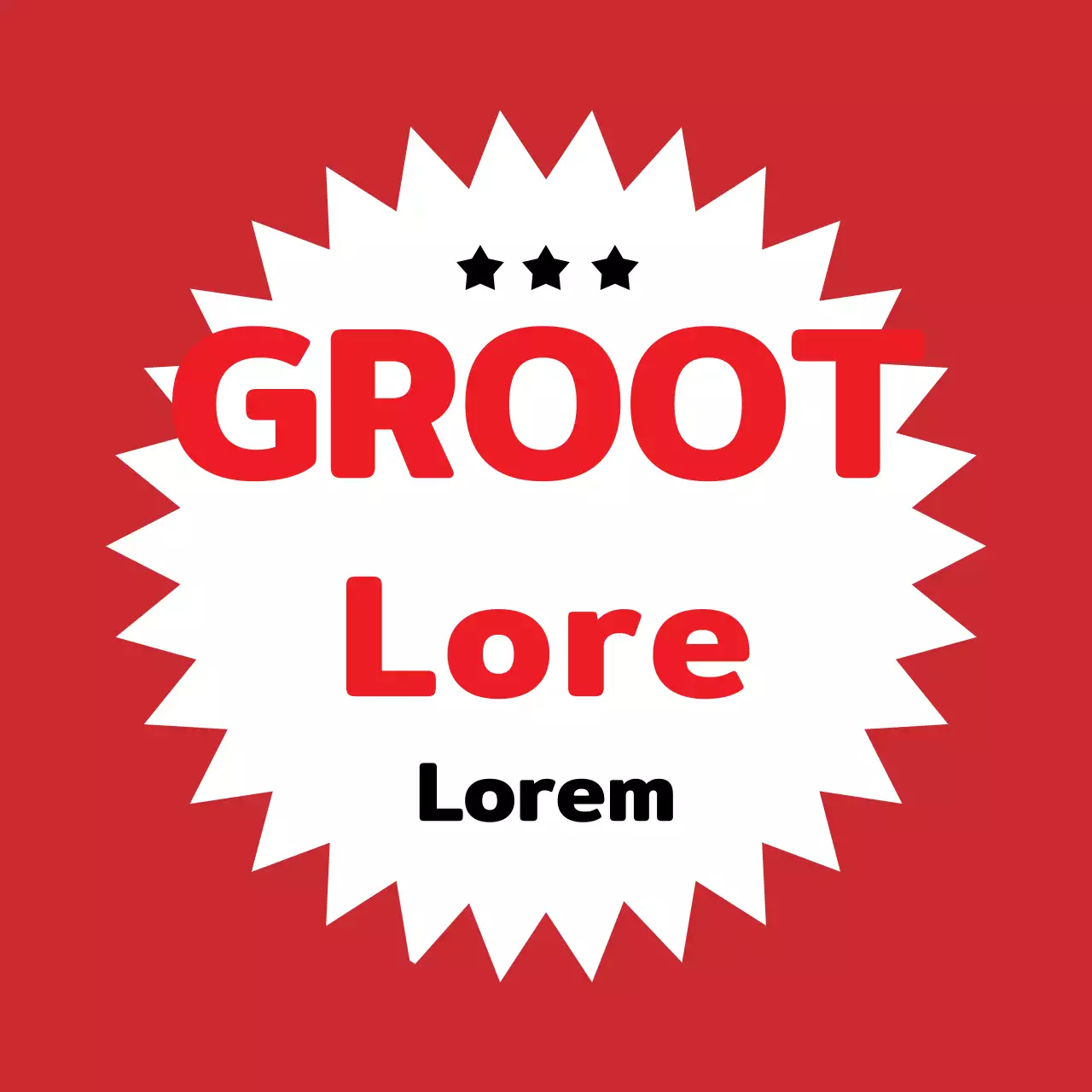 Grote uitverkoopdeals in rood