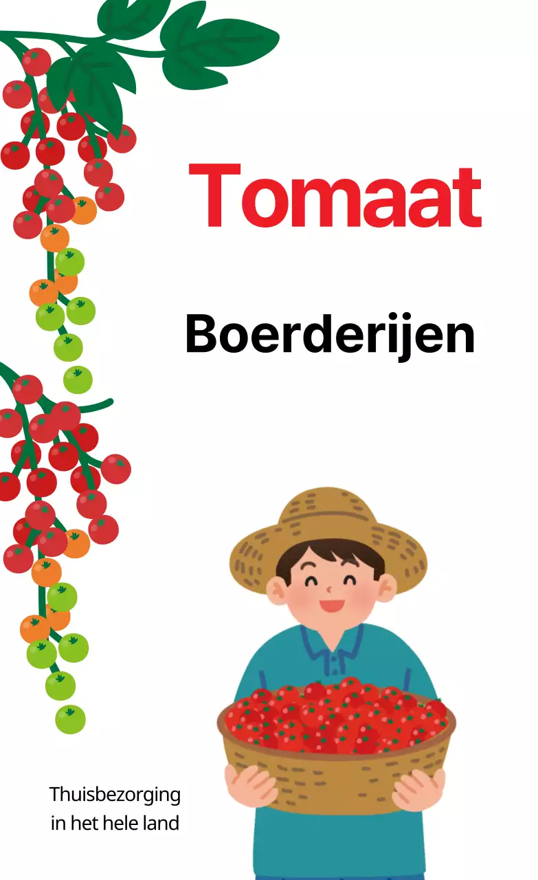 Witte illustratie schattige producten boerderij label