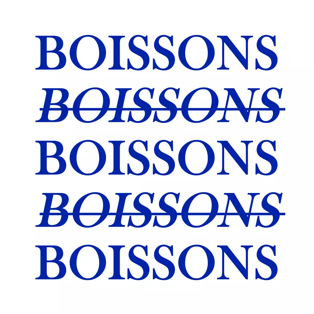 Café émotionnel et textuel simple de style papeterie avec répétition de bleu marine