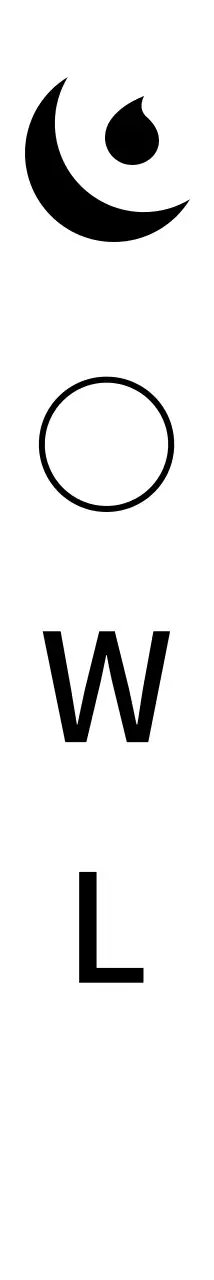 ロゴとブランド名が調和した端正なデザイン