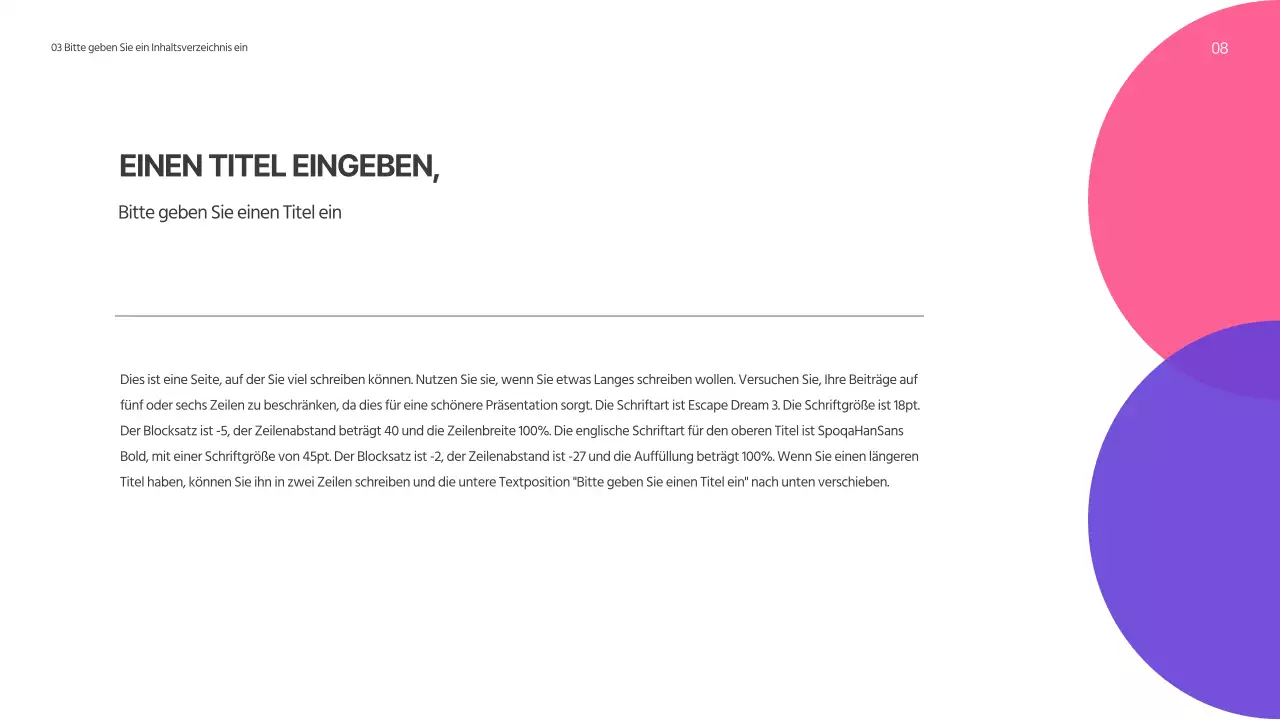 Zirkuläre Präsentationen