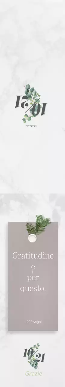 Regalo con motivo a marmi grigi e ordinati