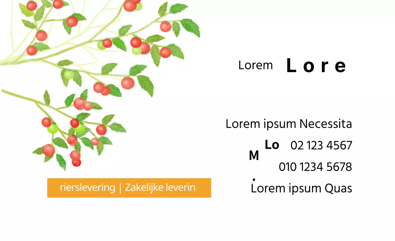 Witte illustratie schattige producten boerderij label