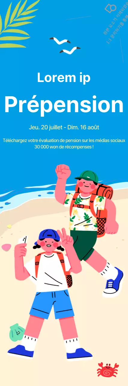 Séjours de promotion pour deux personnes au bord de la mer et de la plage