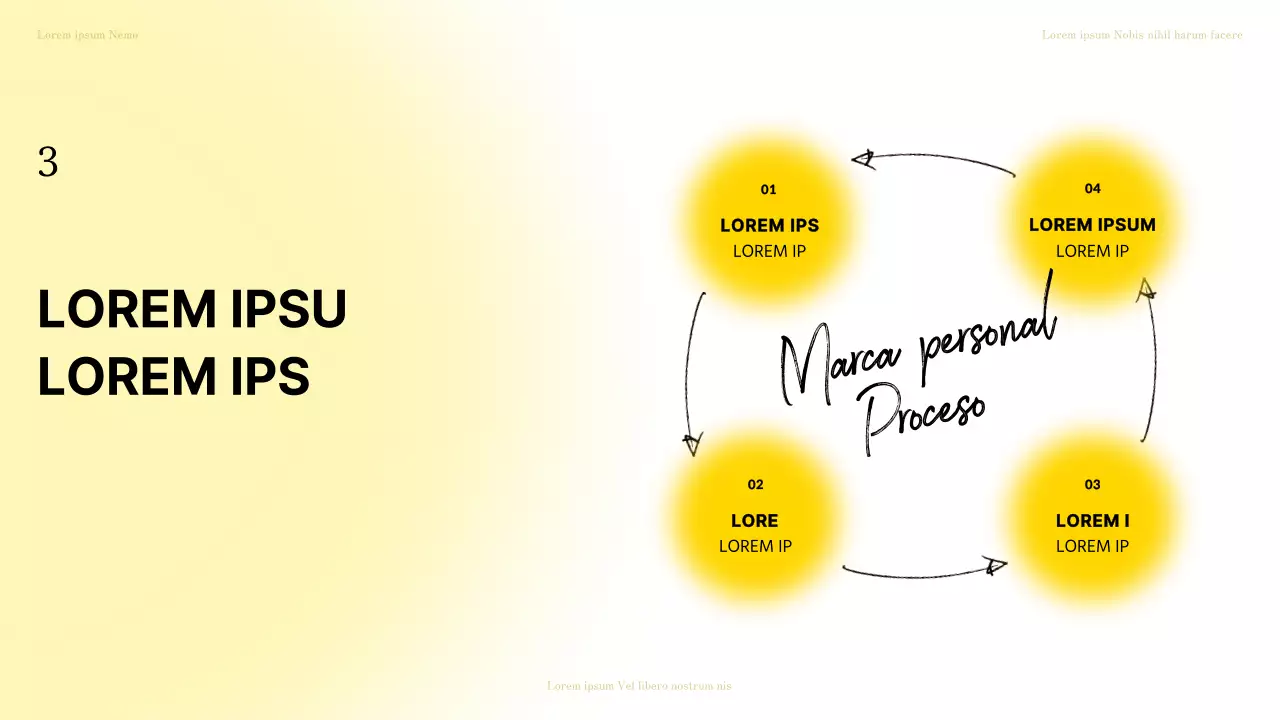 Recursos para el aula en tonos amarillos y grises con ilustraciones sencillas