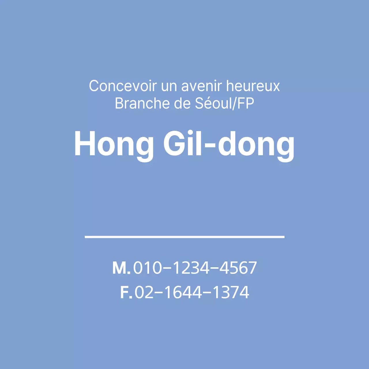 Assurer un avenir heureux