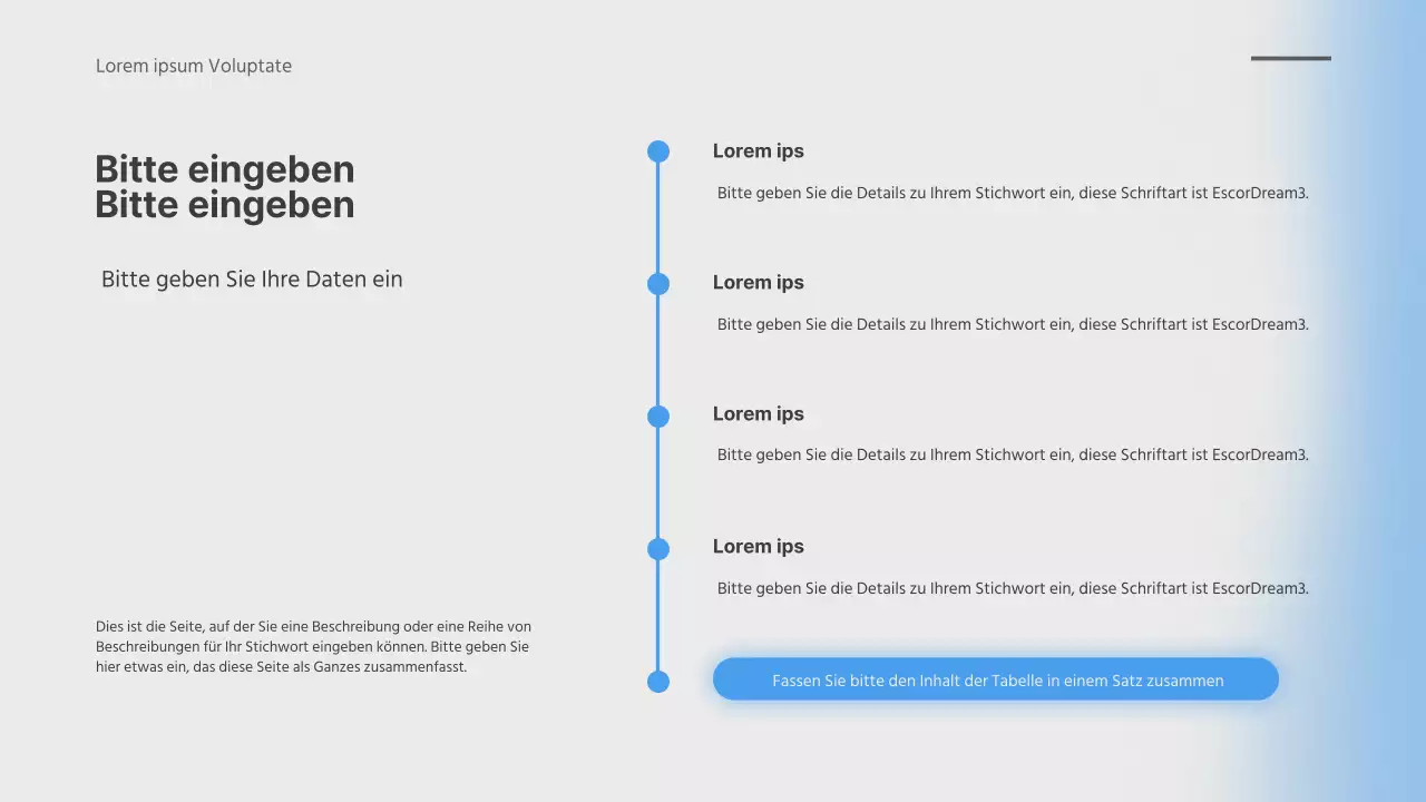 Unscharfe Darstellung des Farbverlaufs
