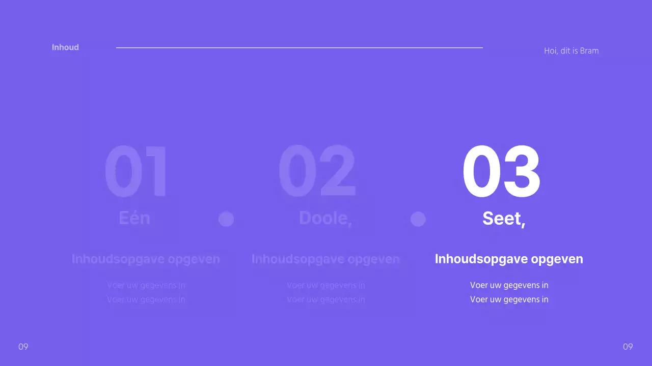 Bosbessen Presentatie