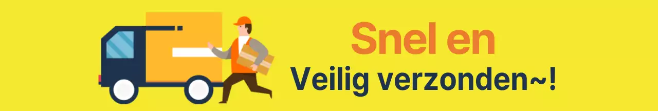 Gele eenvoudige illustratie levering