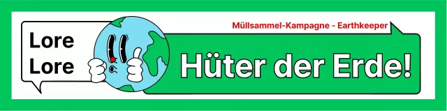 Werben Sie für eine Umweltkampagne mit einer hübschen grün-weißen Illustration der Erde