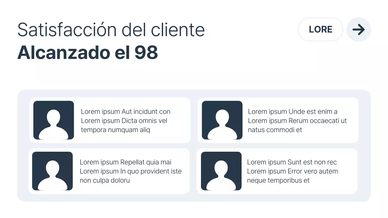 Promover un negocio minimalista en blanco y azul marino