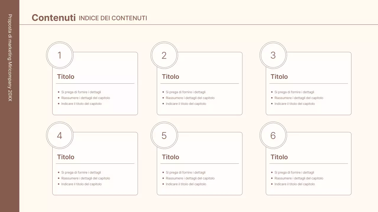Un kit di concetti aziendali con linee minimaliste e semplici in marrone.