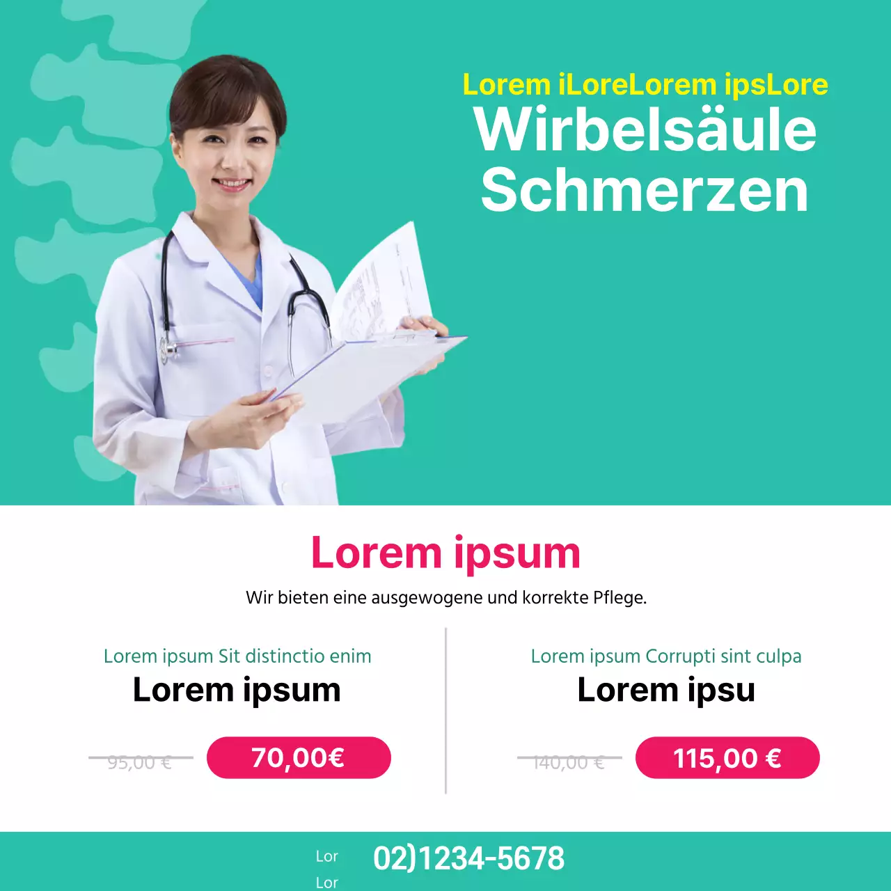 Behandlung von Knien