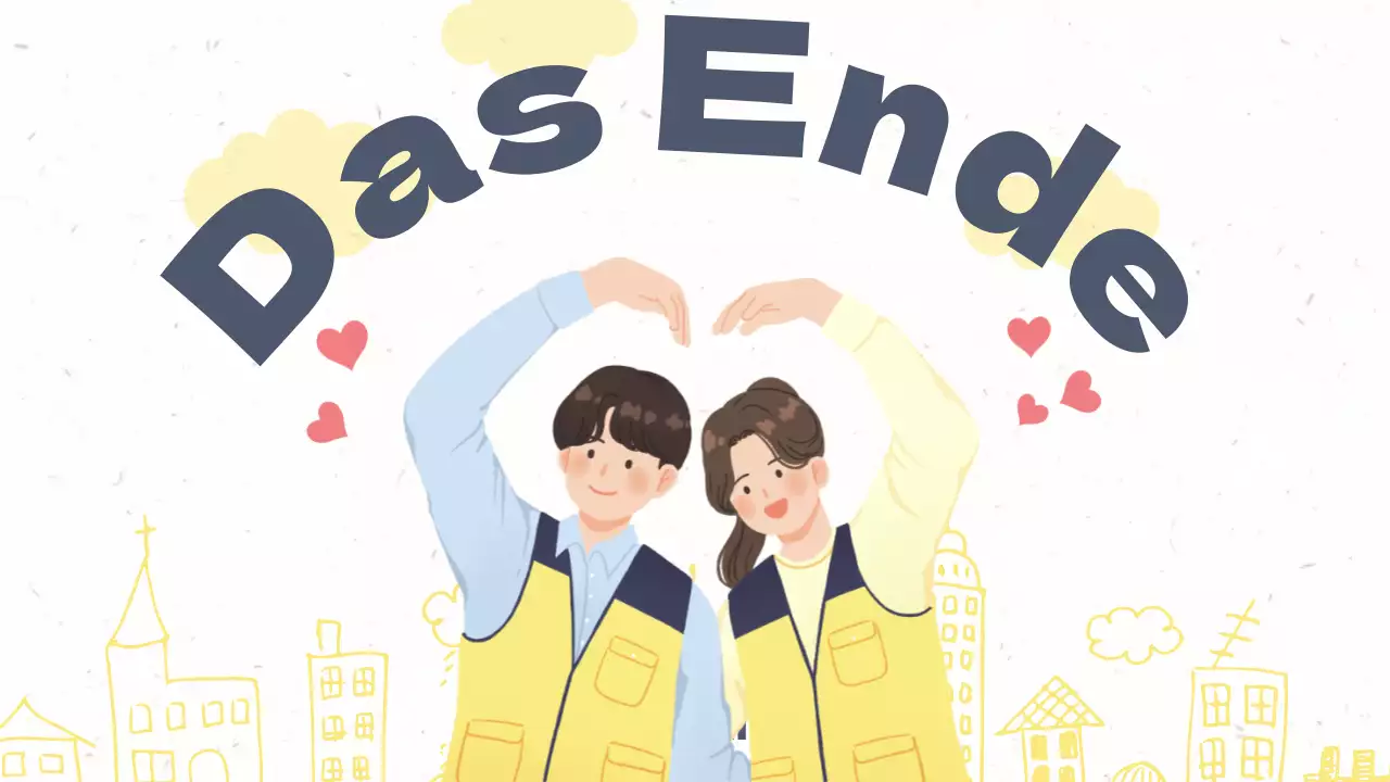 Handzettel für Freiwillige in warmen gelben Pastelltönen