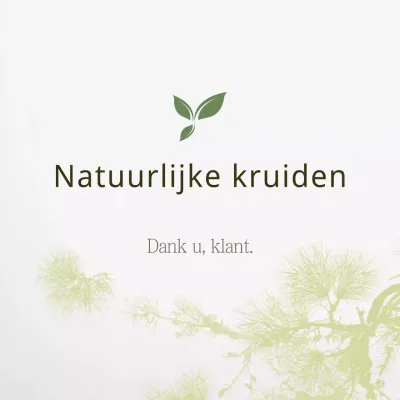Natuurlijke kruiden