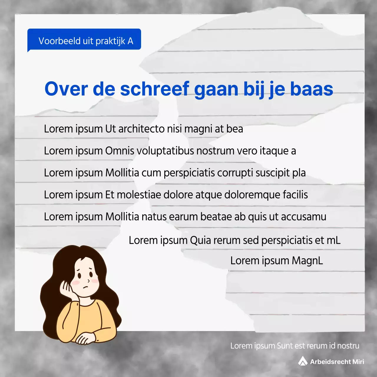 Blauw, schoon, arbeidsrecht inleiding informatie