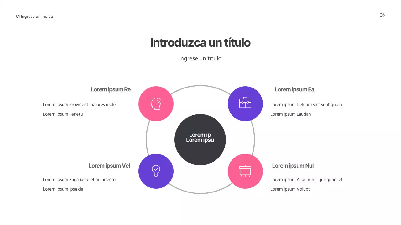 Presentaciones circulares