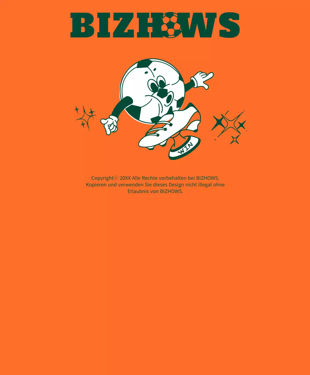 T-Shirt für deinen Lieblingsfußballverein, auf dem die Fußballfigur die Trophäe sieht.