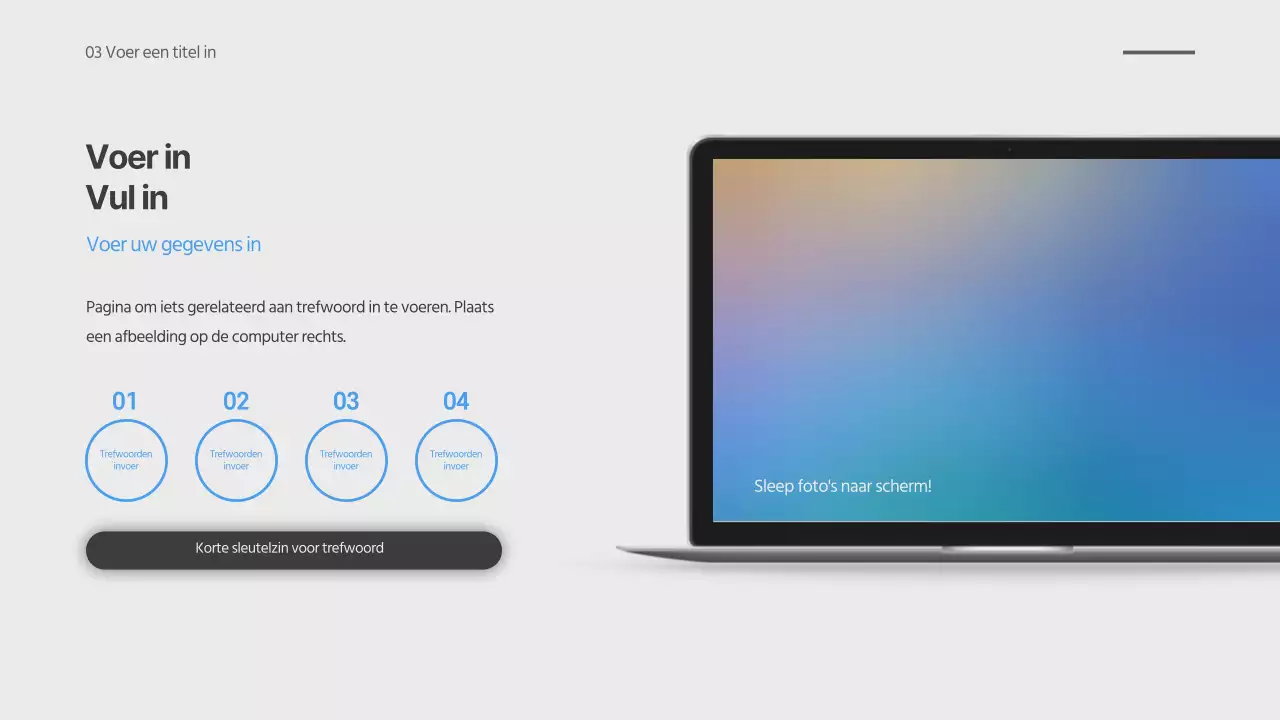 Onscherpe gradiëntweergave