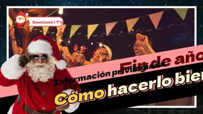 Miniatura de YouTube con un toque festivo y multicolor