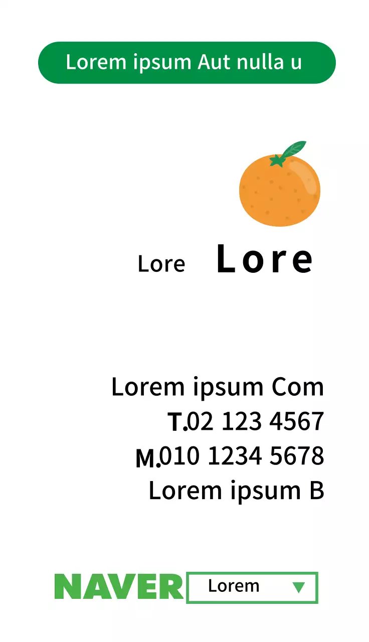 Orange Illustration niedlichen Bauernhof produzieren