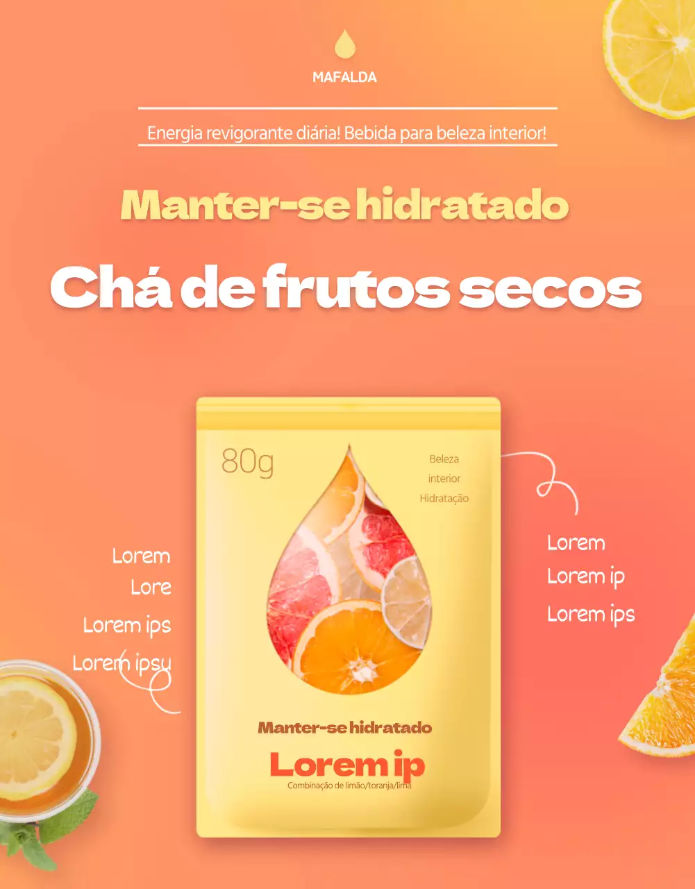Alimentos_Frutas Chá