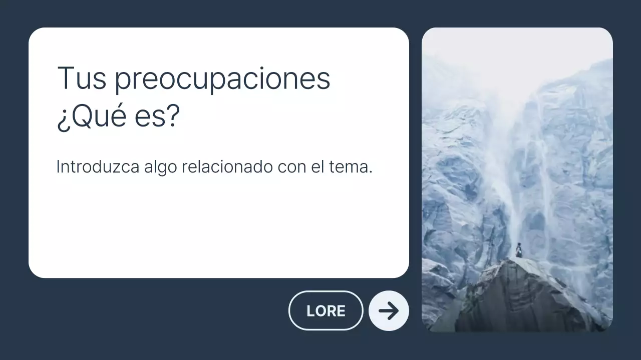 Promover un negocio minimalista en blanco y azul marino