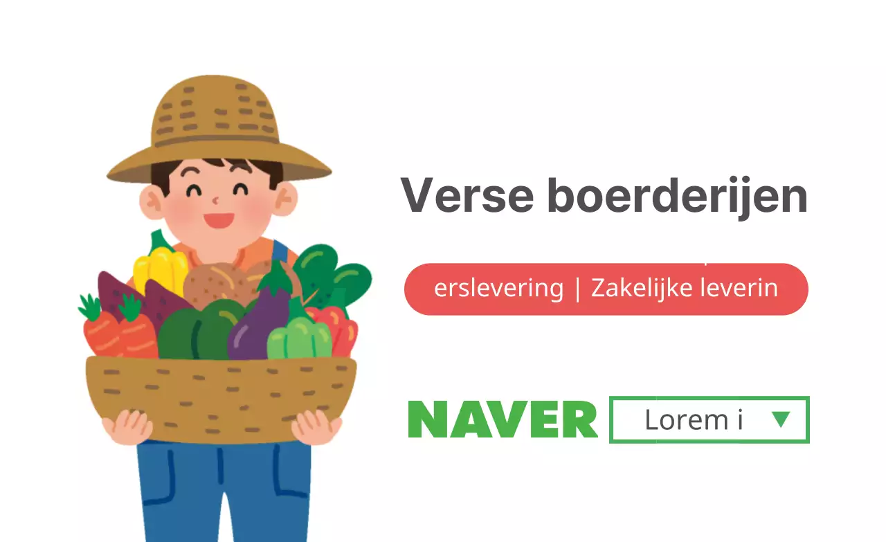 Witte illustratie schattige producten boerderij label