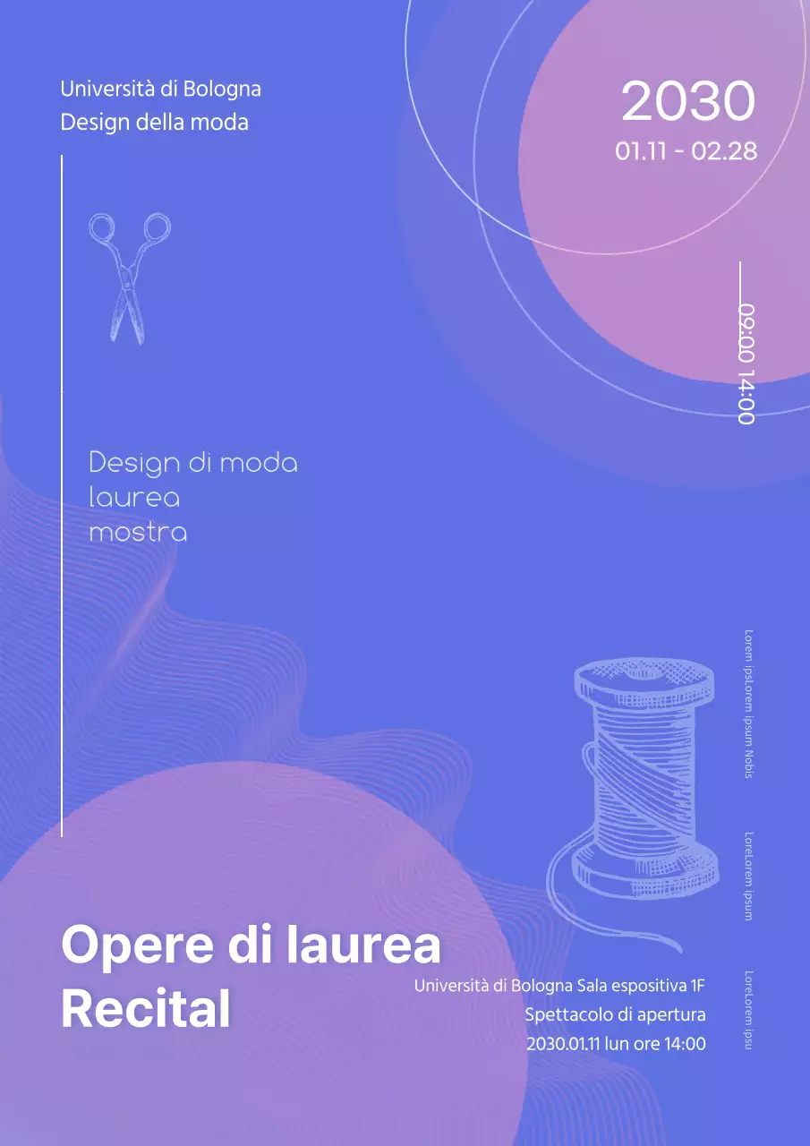 Guida illustrata al viola e al rosa