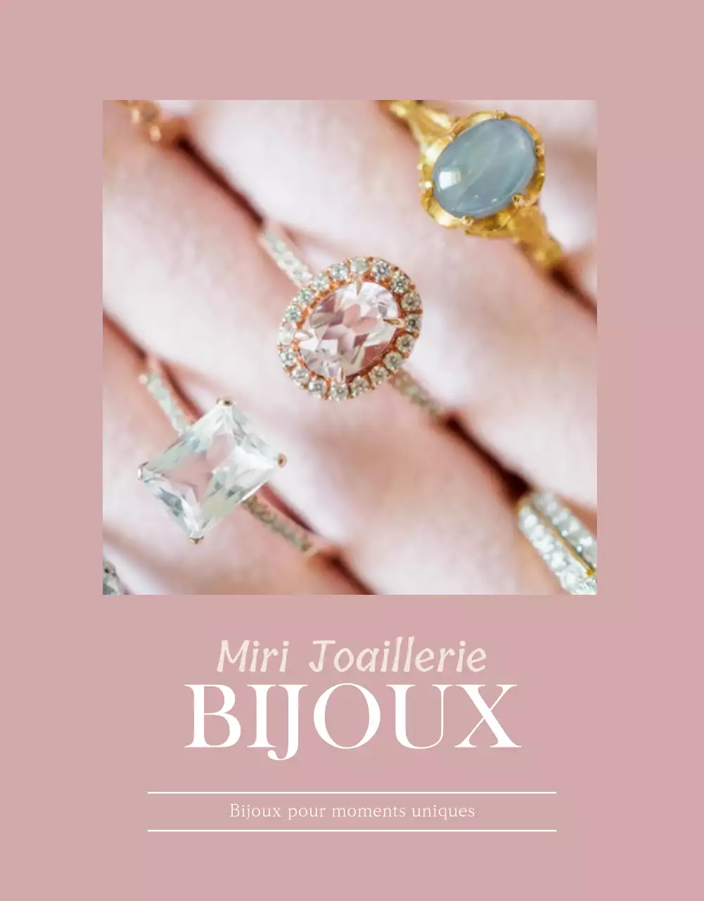 Page de détails sur les bijoux