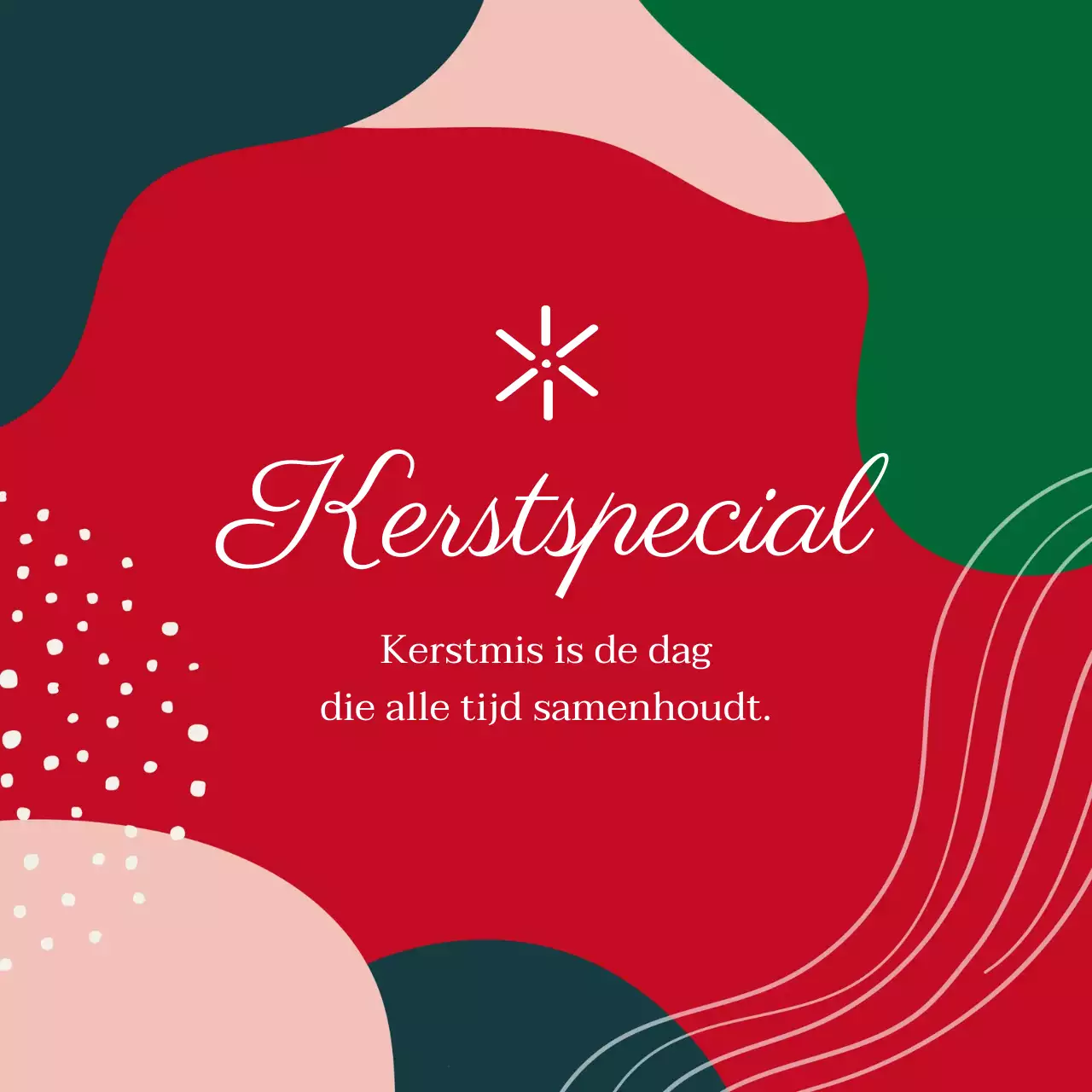 Rode, groene en kleurrijke etiketten voor kerstverpakkingen