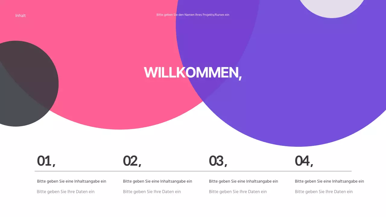 Zirkuläre Präsentationen