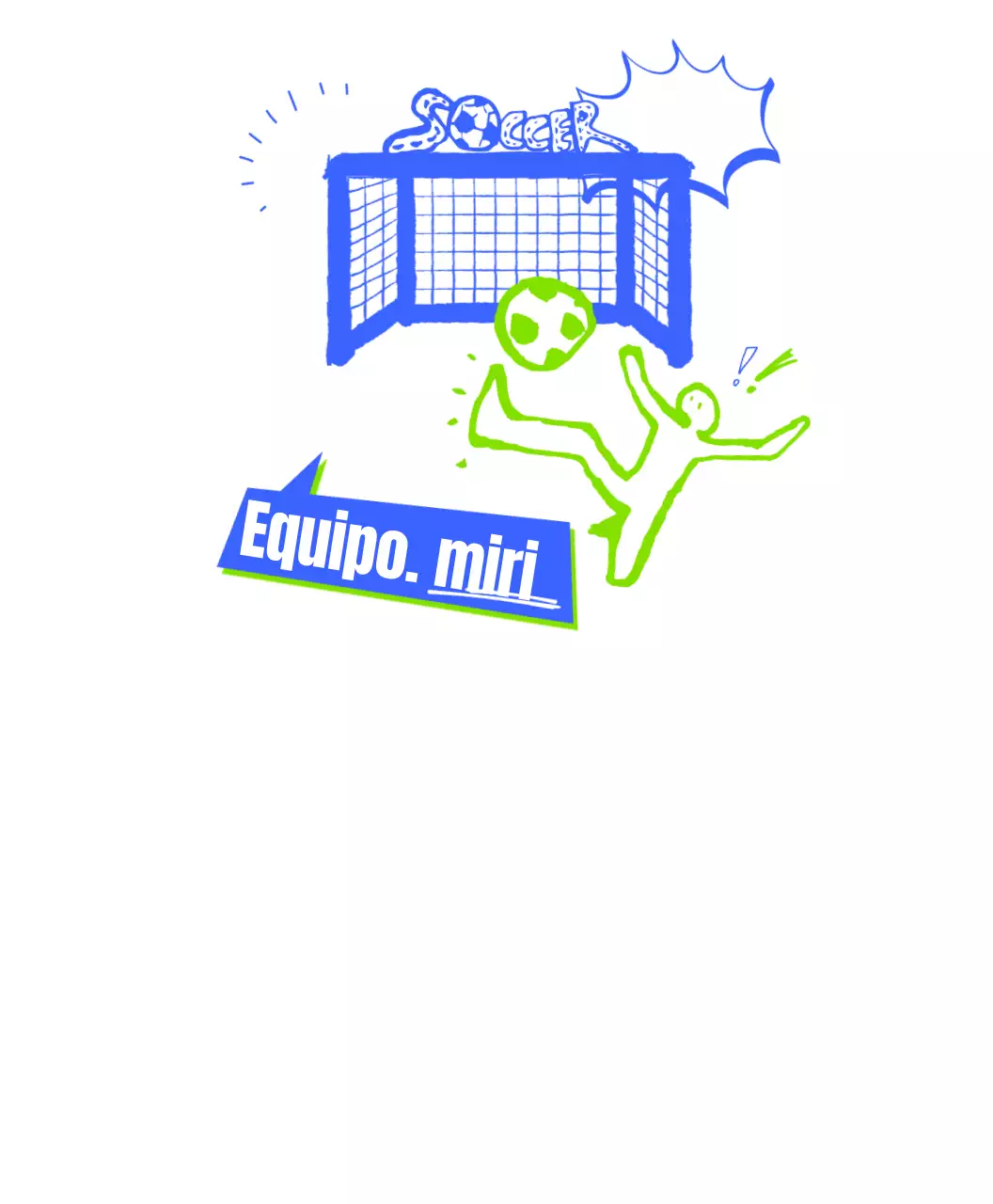 Club de fútbol, camiseta de equipo de fútbol con graffiti burdamente dibujado