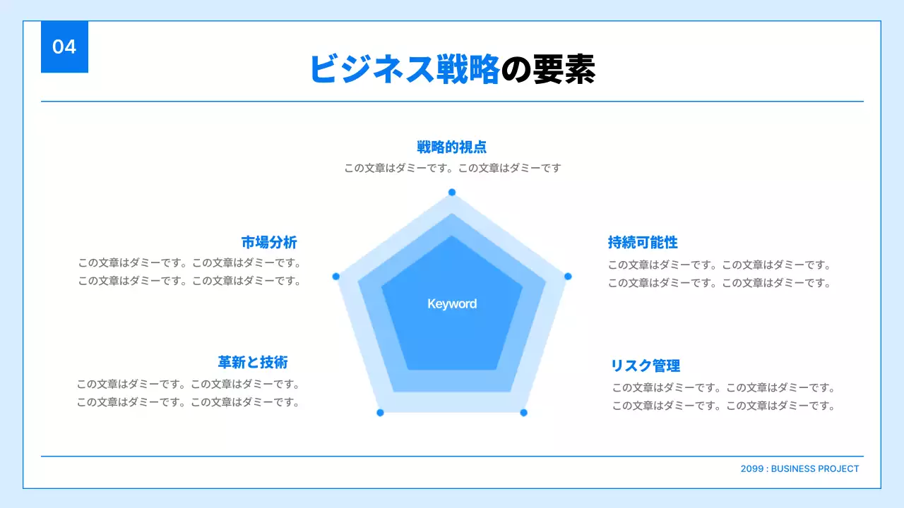 白 シンプル ビジネス プレゼンテーション