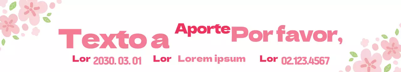 43423_Flor de PrimaveraTextInput