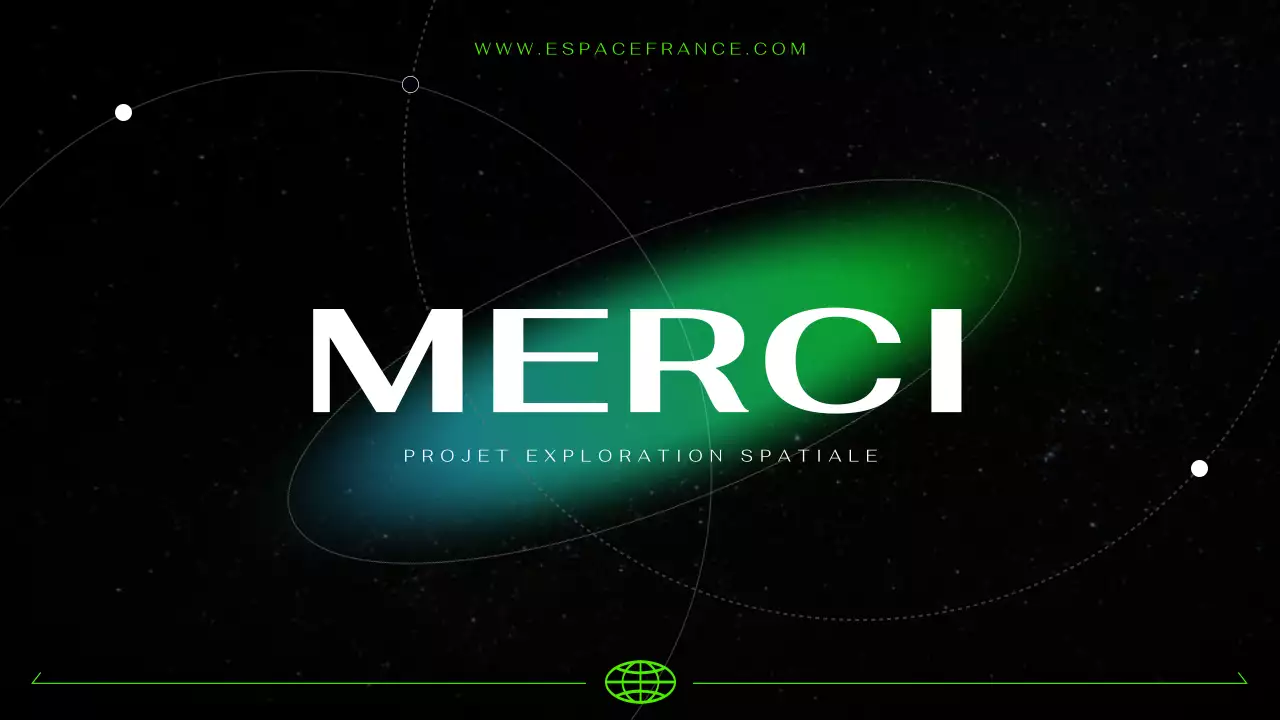 Présentation de l'astronautique futuriste cybernétique en noir et néon