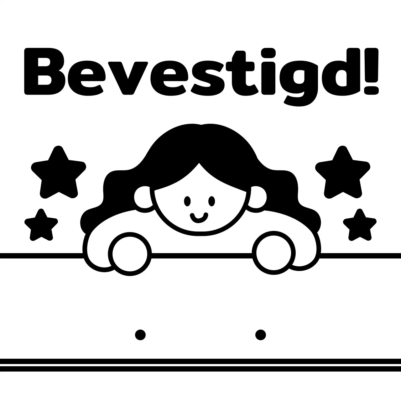 Voor het controleren en verifiëren van huiswerk met zwarte sterren en eenvoudige menselijke illustraties